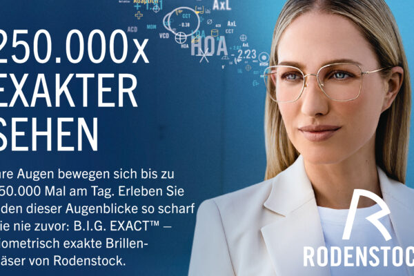 Rodenstock B.I.G. Exact™ bei Optik+Akustik Grätz GmbH